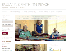 Tablet Screenshot of dementia-care-manager.com